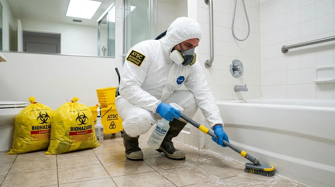 Decontamination equipment deployed for Blood Cleanup in East Grand Rapids